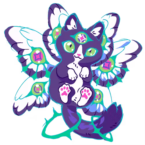 Tuxedo Purrincipality Pin