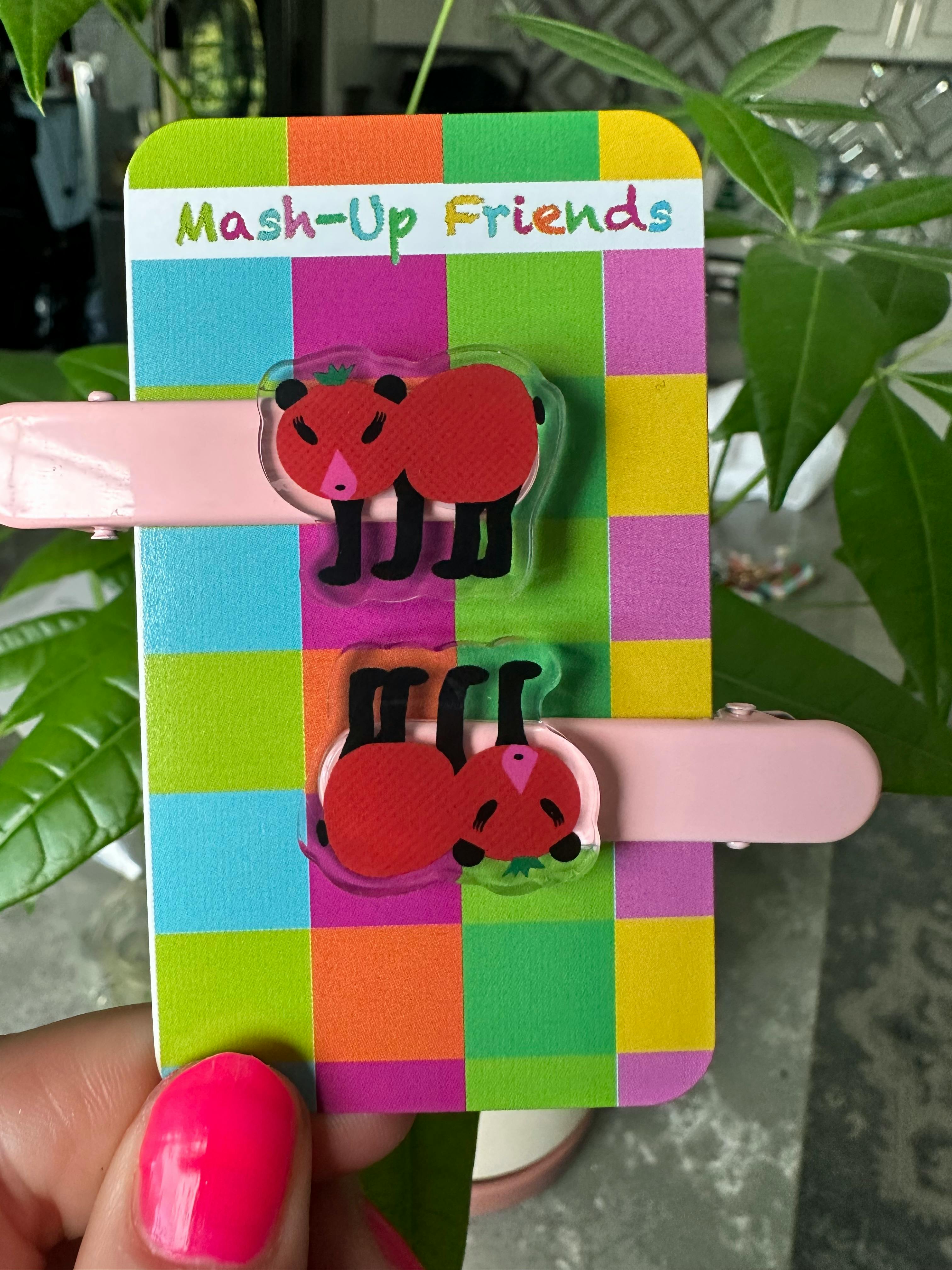 Mash-Up Friends Hair Clips
