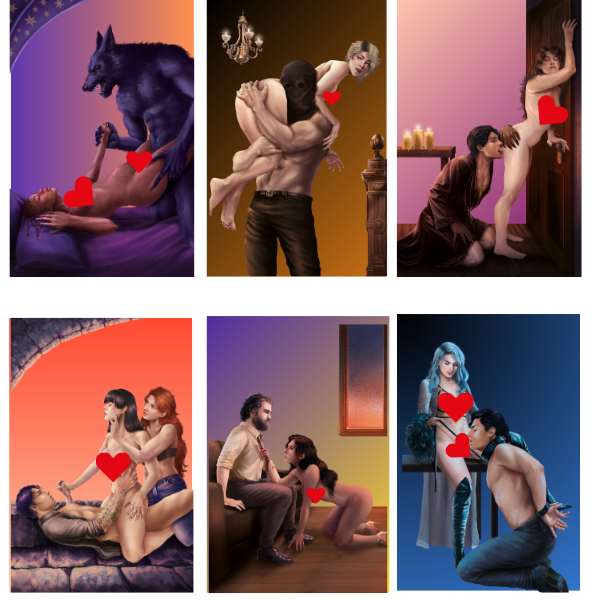 NEW! Spicy Art Cards