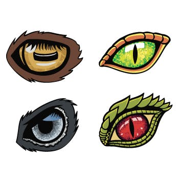 Eyes of the Beasts- Mini pin set