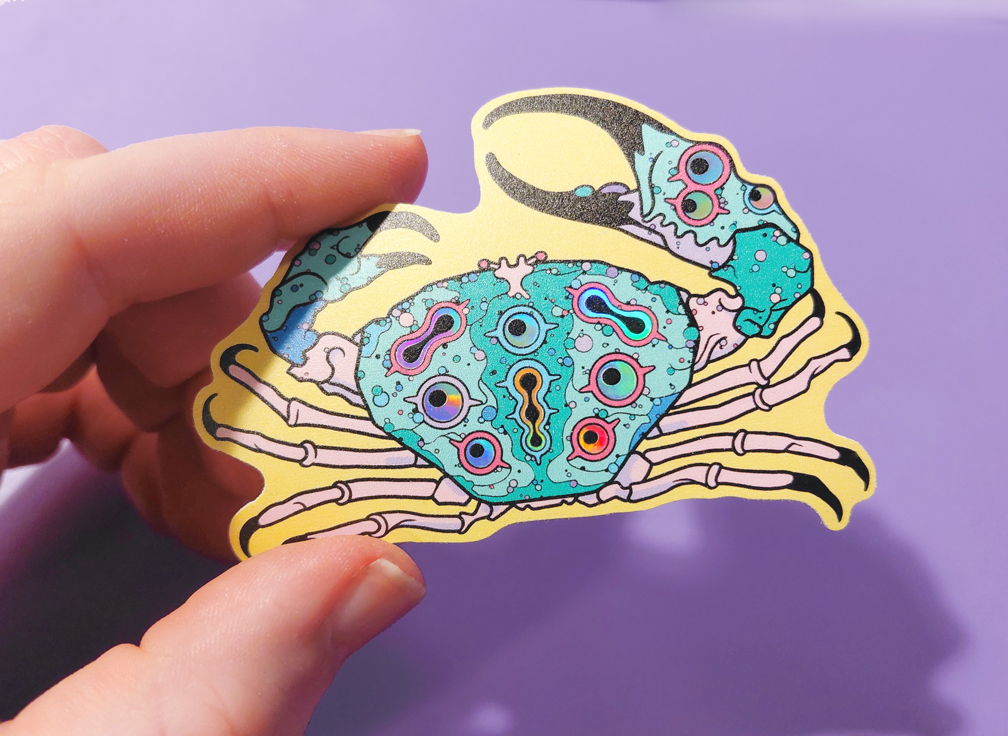 Crab Sticker