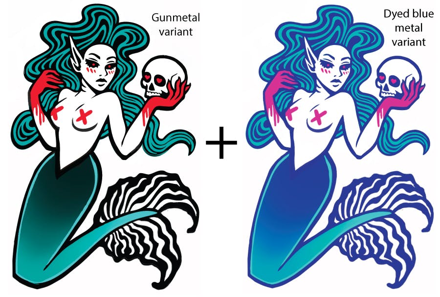 Both Siren XL 3" LE Variant Pins!