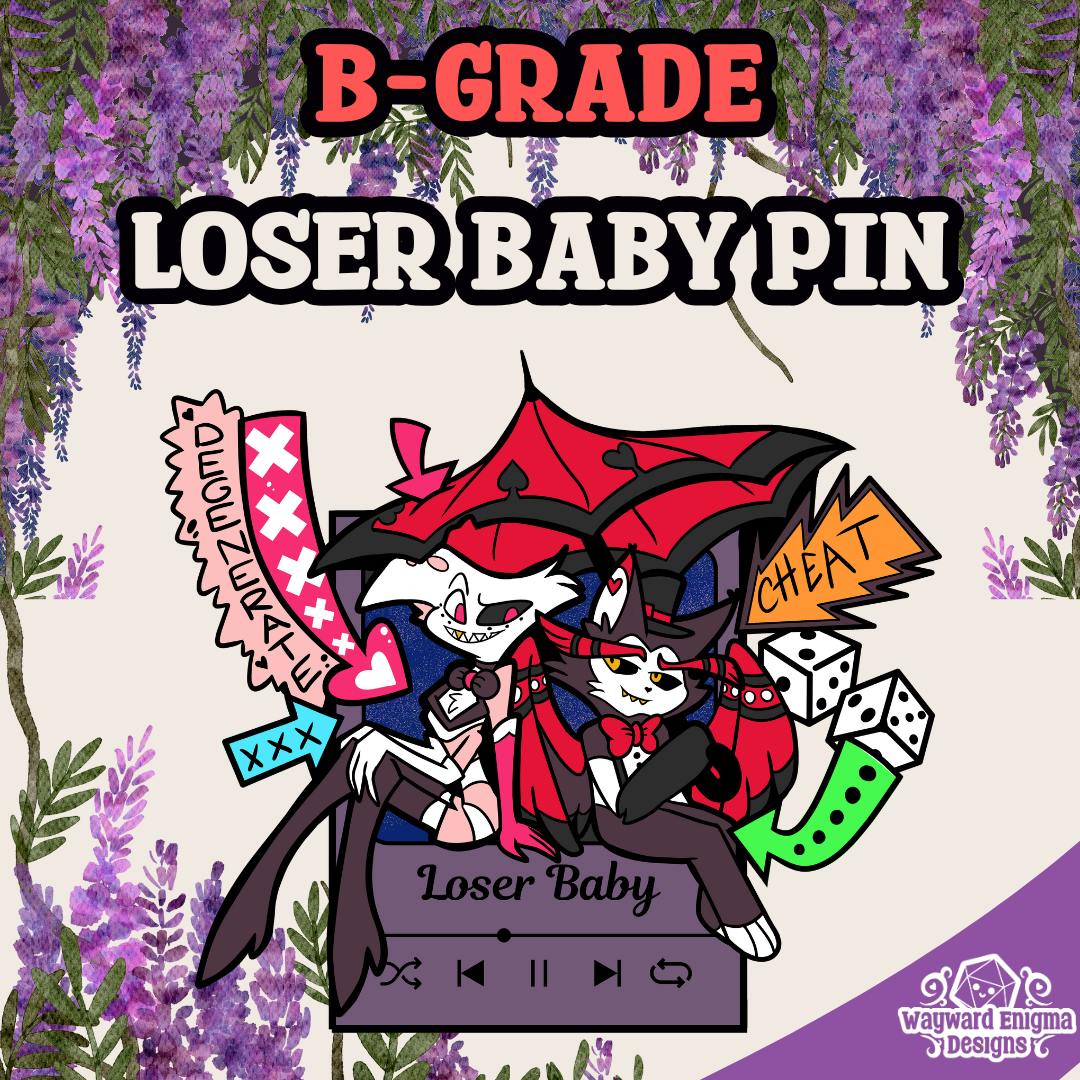 B-GRADE - Hellova' Tunes Loser Duo Error Pin