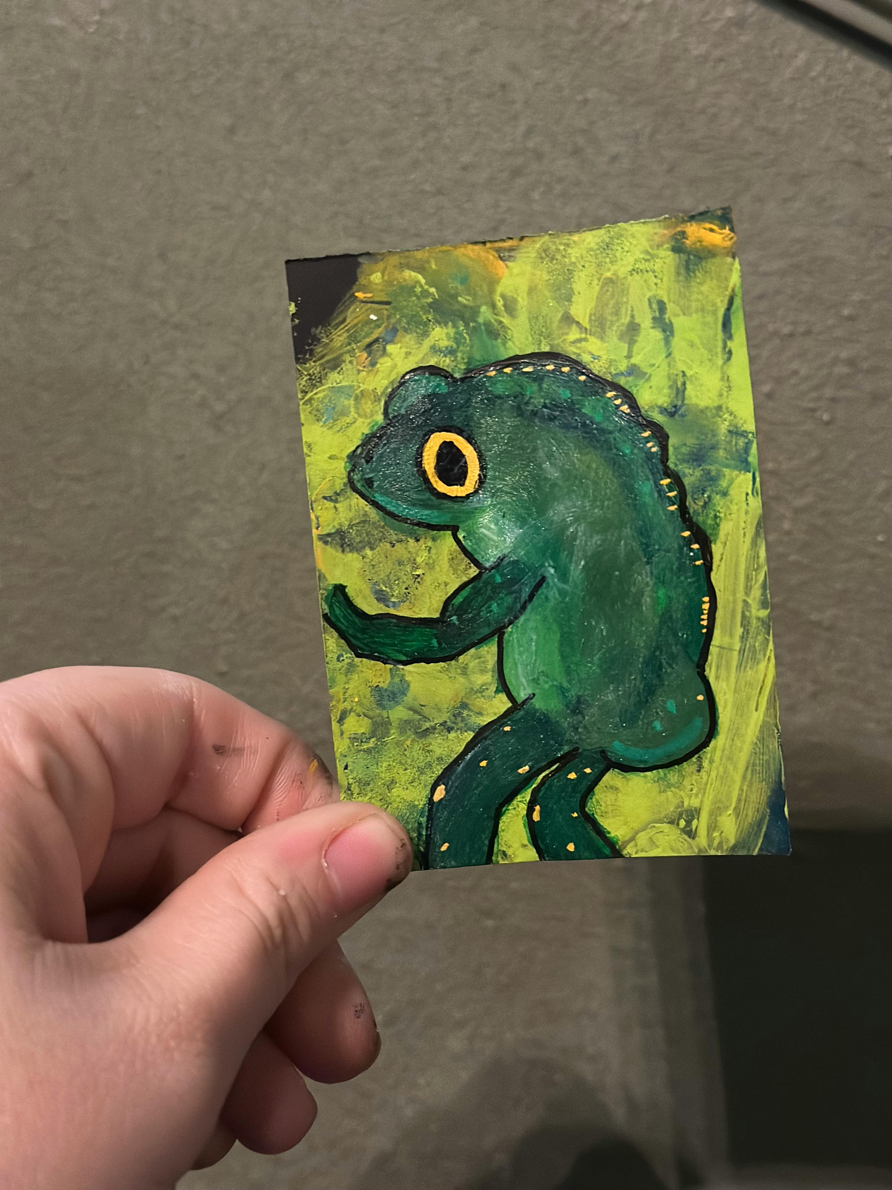 Cryptid Art Card