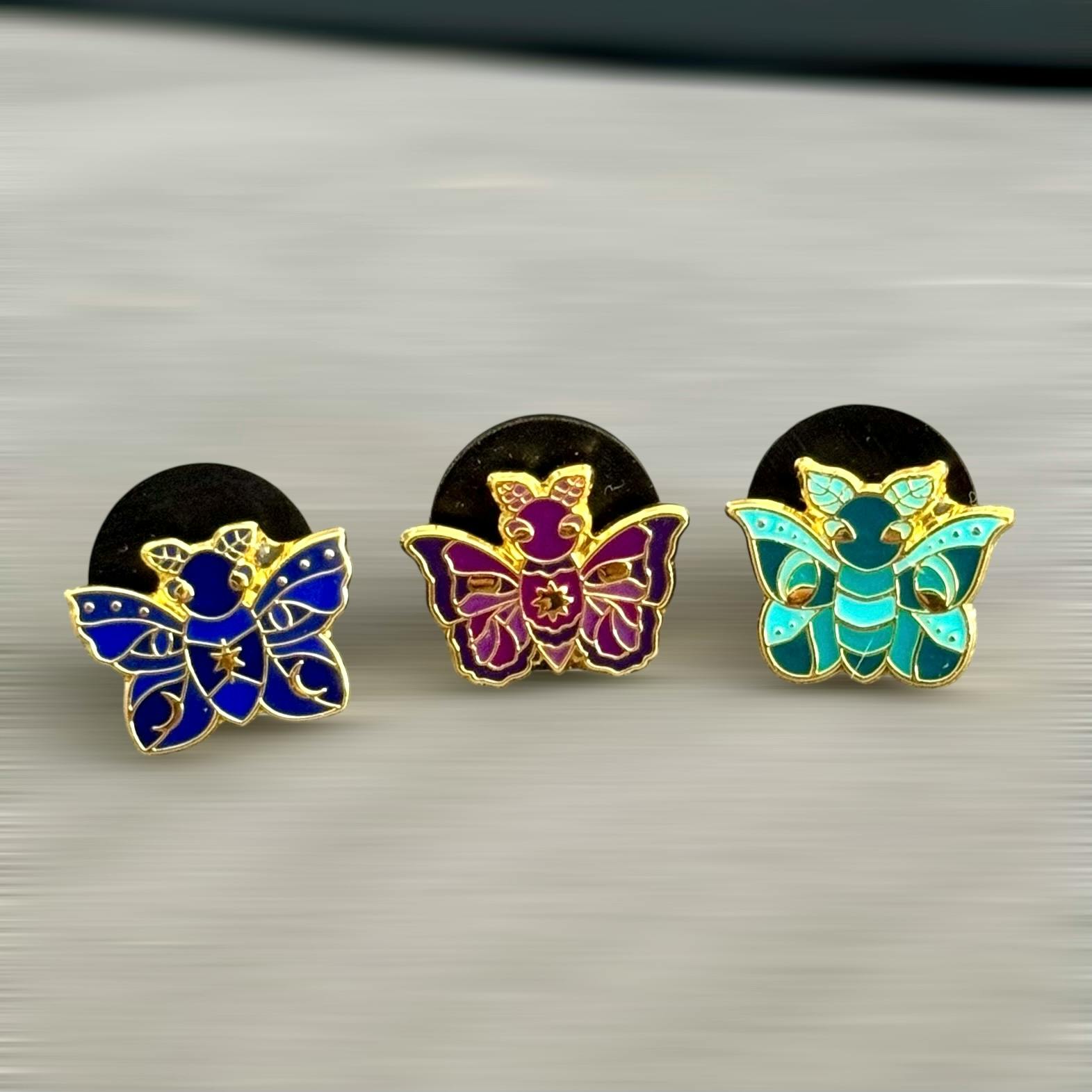 Tiny Flutters Set of 3 Pins 