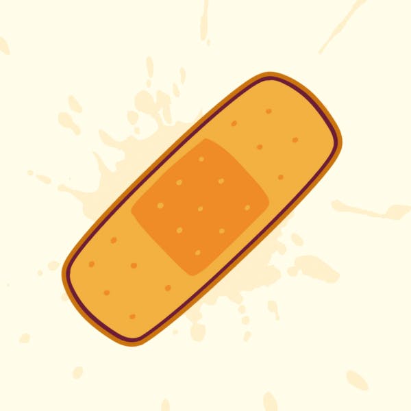 Plush Bandage Accessory