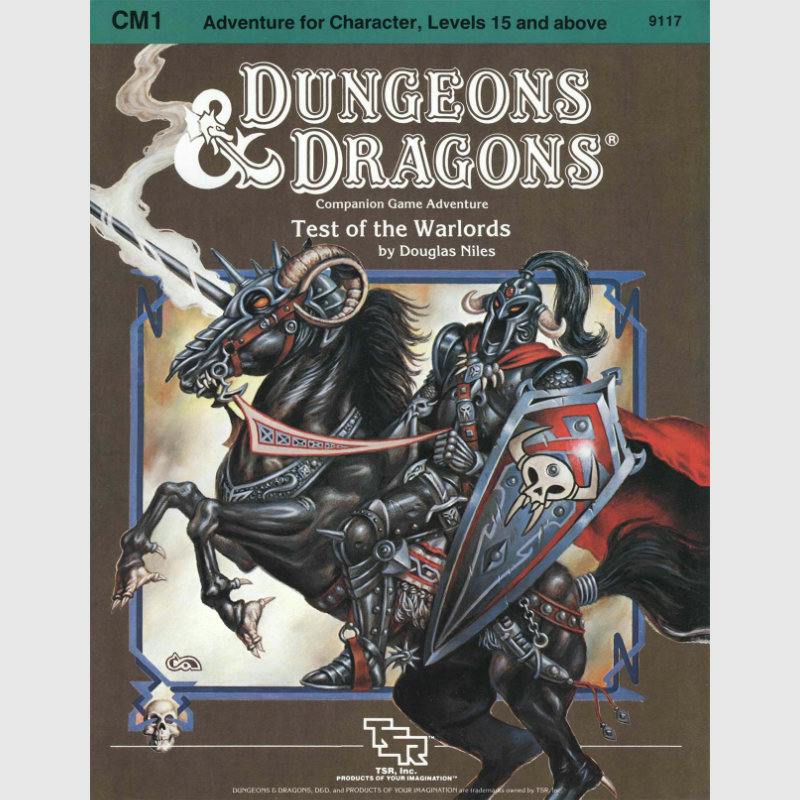 CM1: Test of the Warlords (June 1984)
