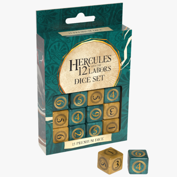 Hercules and the 12 Labors - Deluxe Dice Set