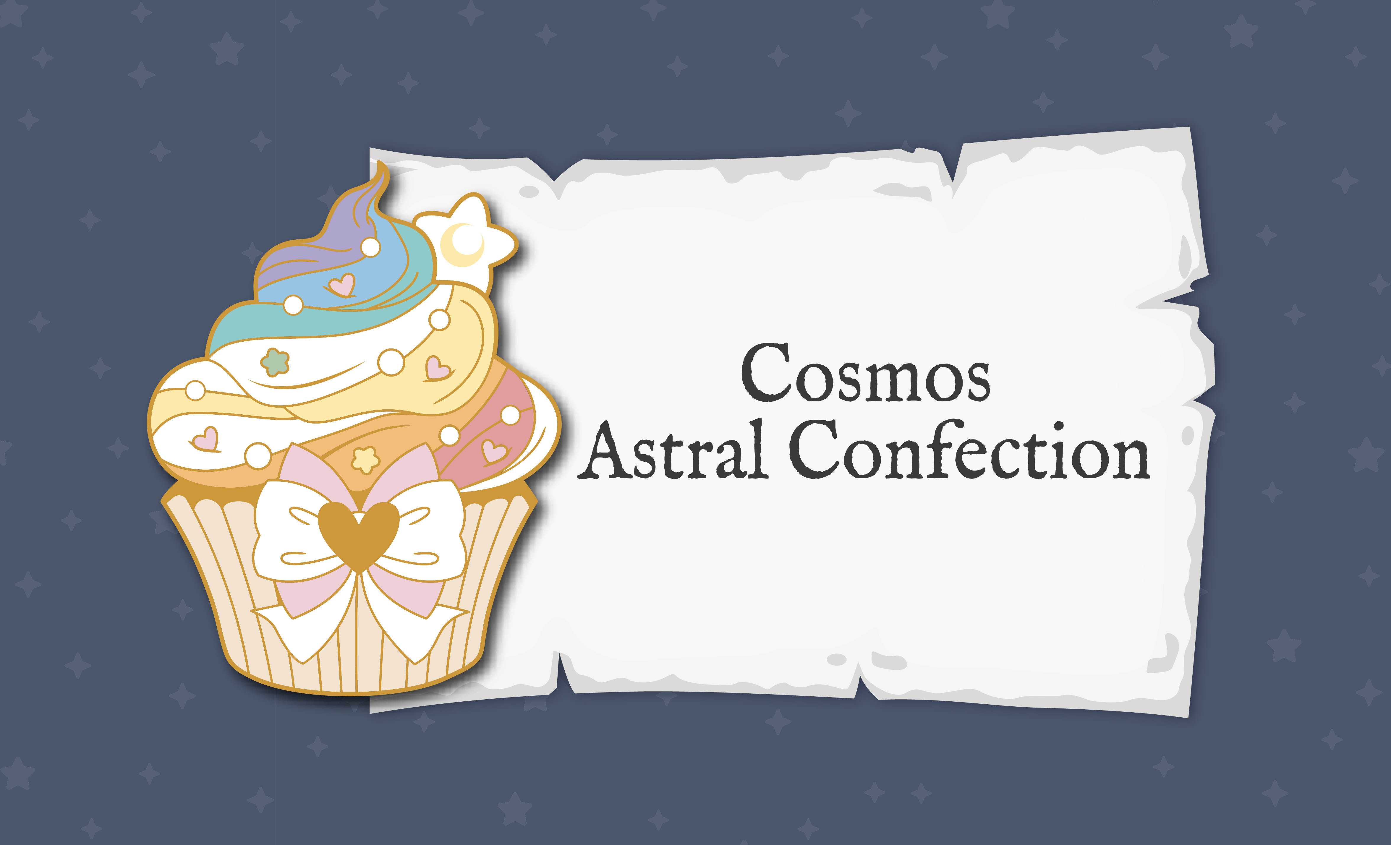 ✦ Cosmos Astral Confection Pin