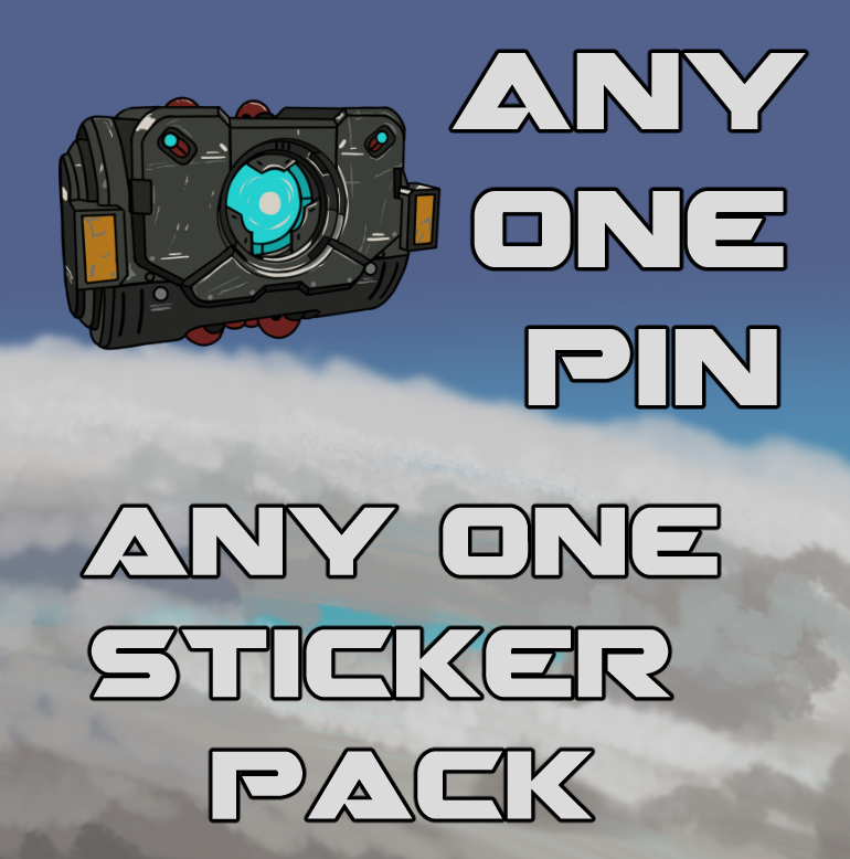 pin and sticker combo pack 