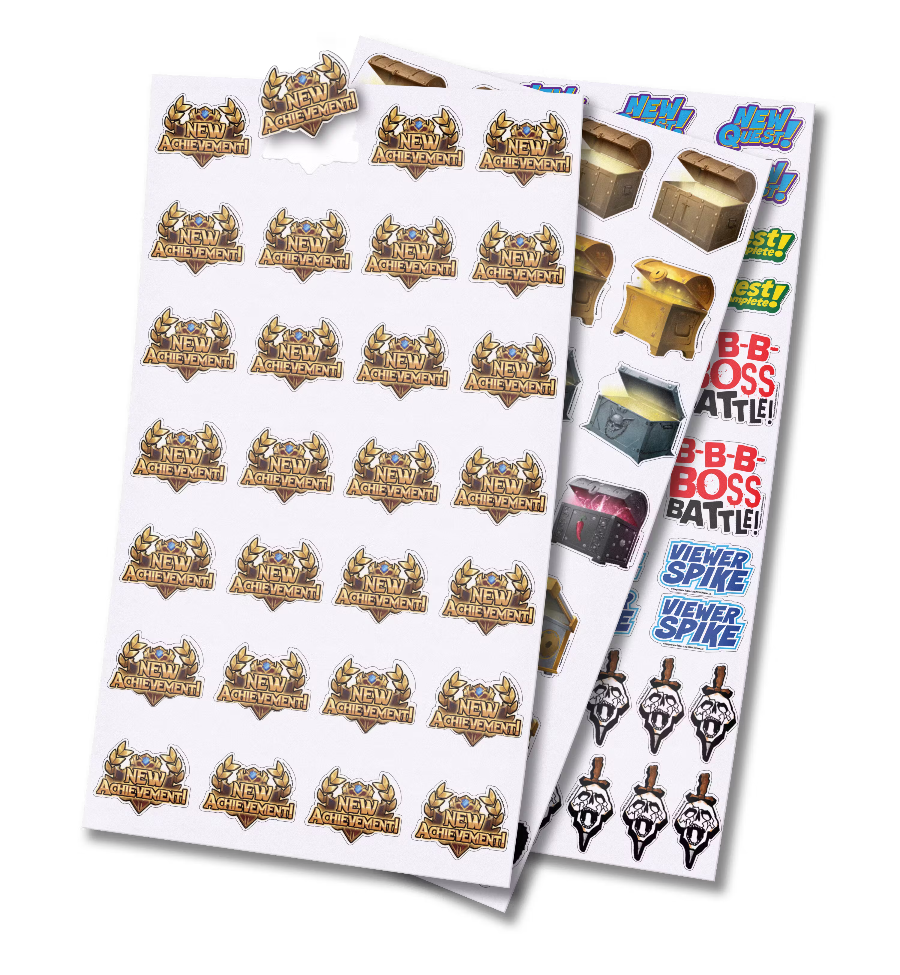 RPG Character Journal Stickers Bundle