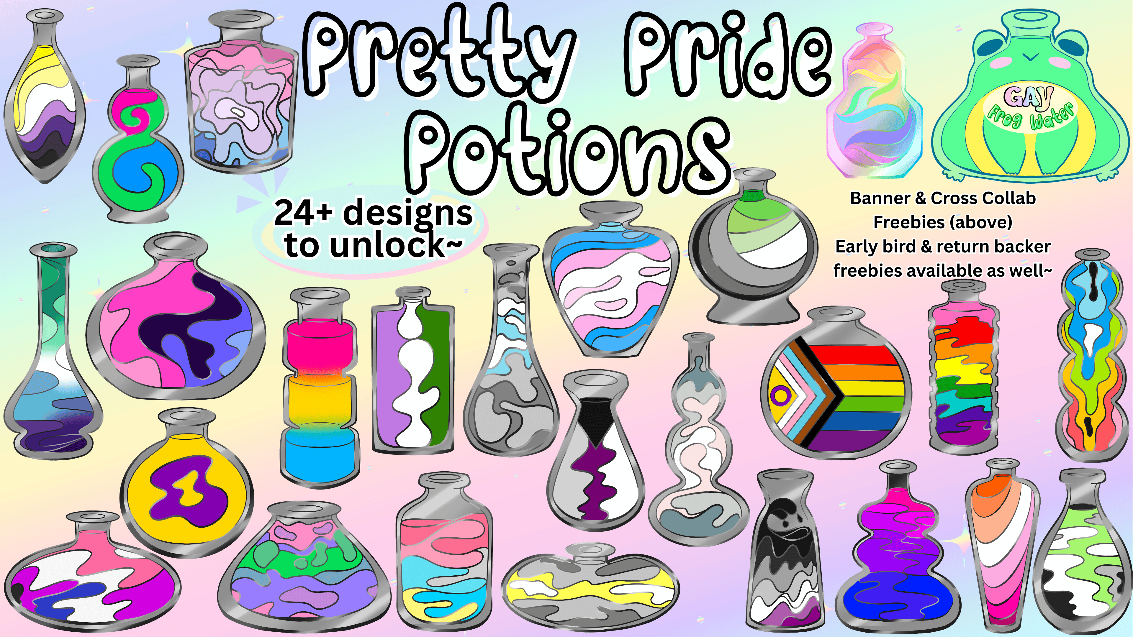 Pretty Pride Potions - BackerKit