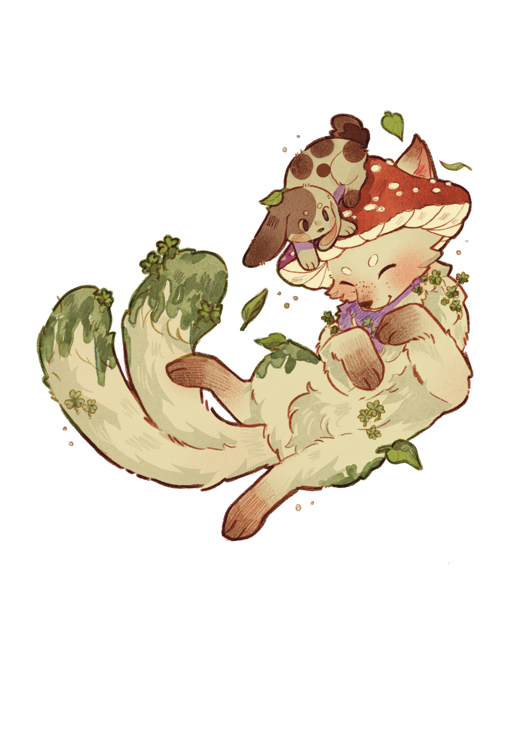Clover sticker