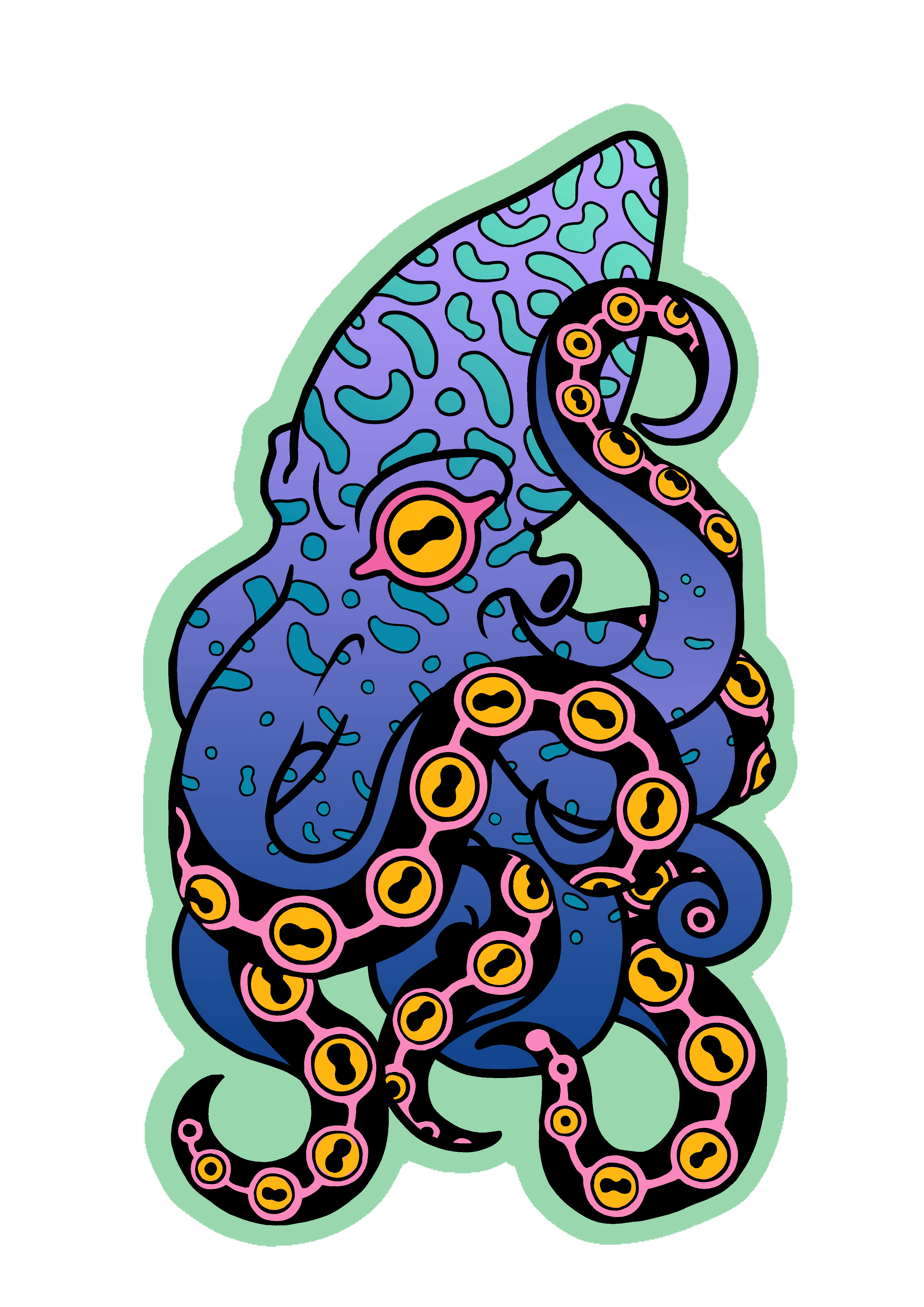 Kraken Sticker