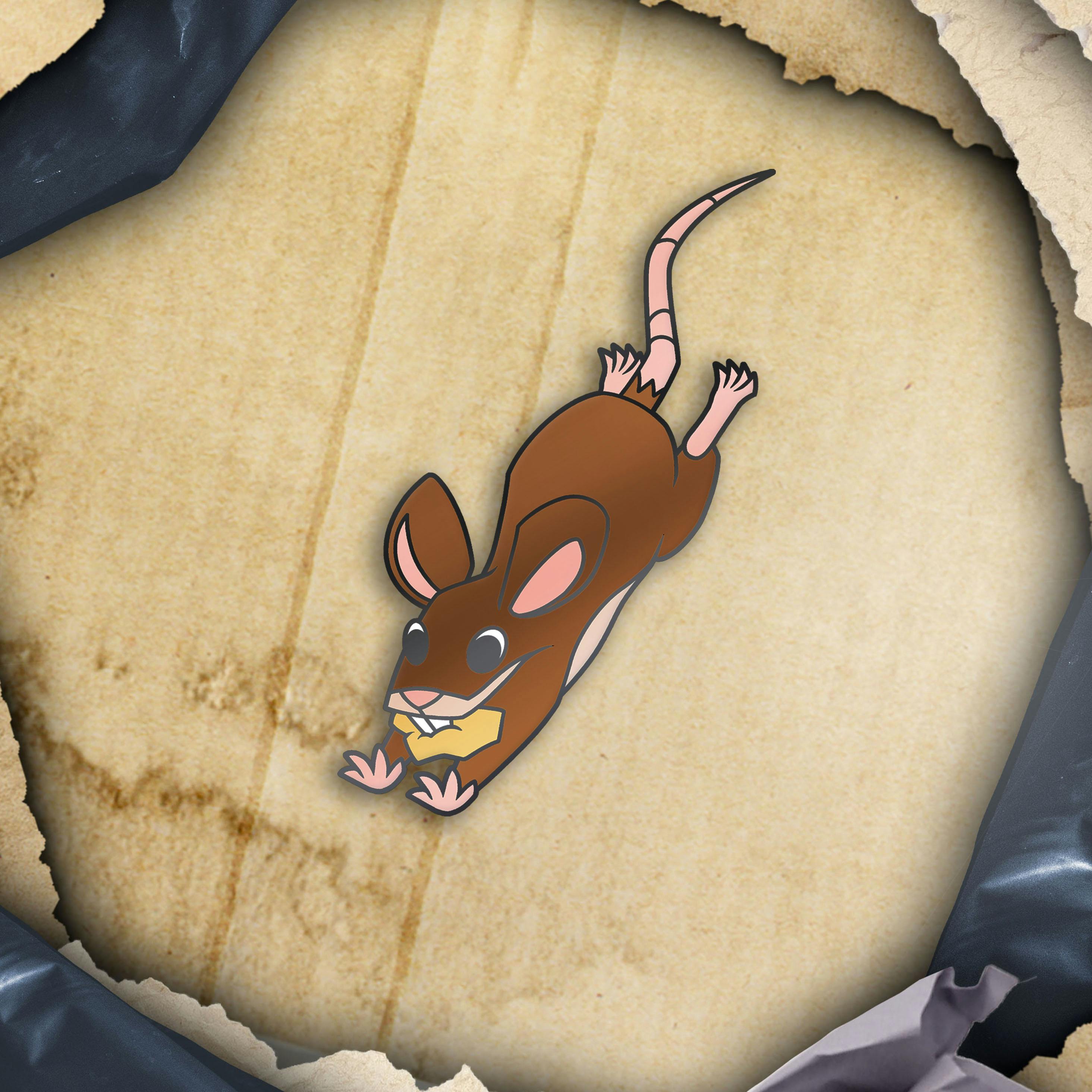 EXTRA Pin Single - Aesop the Rat