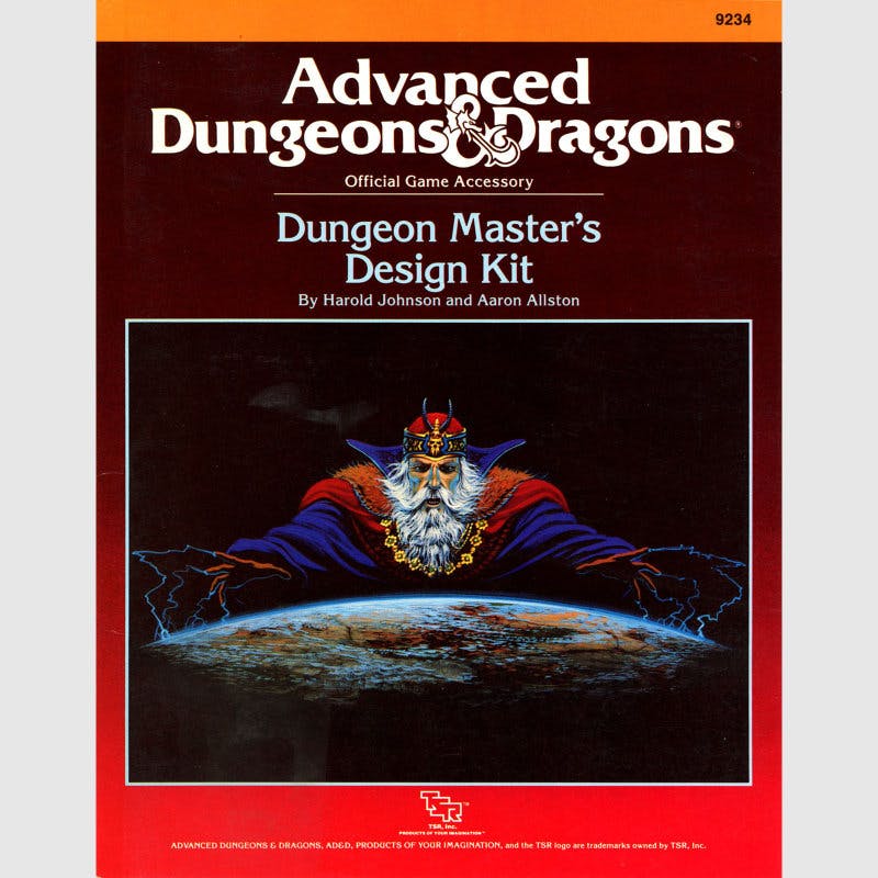 Dungeon Master's Design Kit (September 1988)