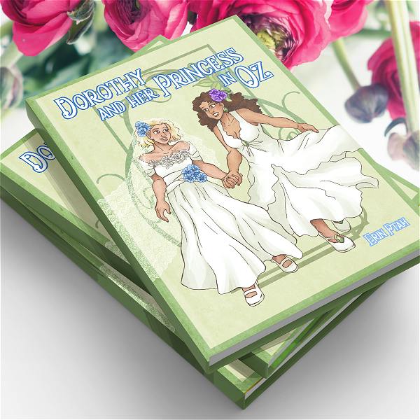 Mockup of hardcover books