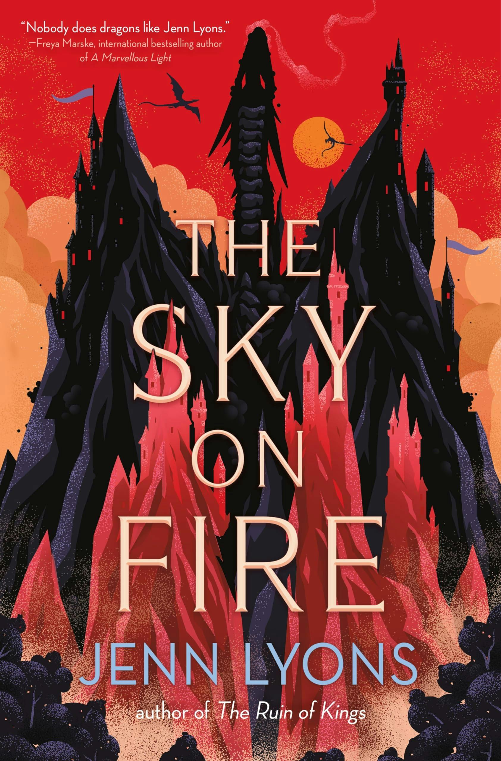 The Sky on Fire - American Trade Paperback - Signed