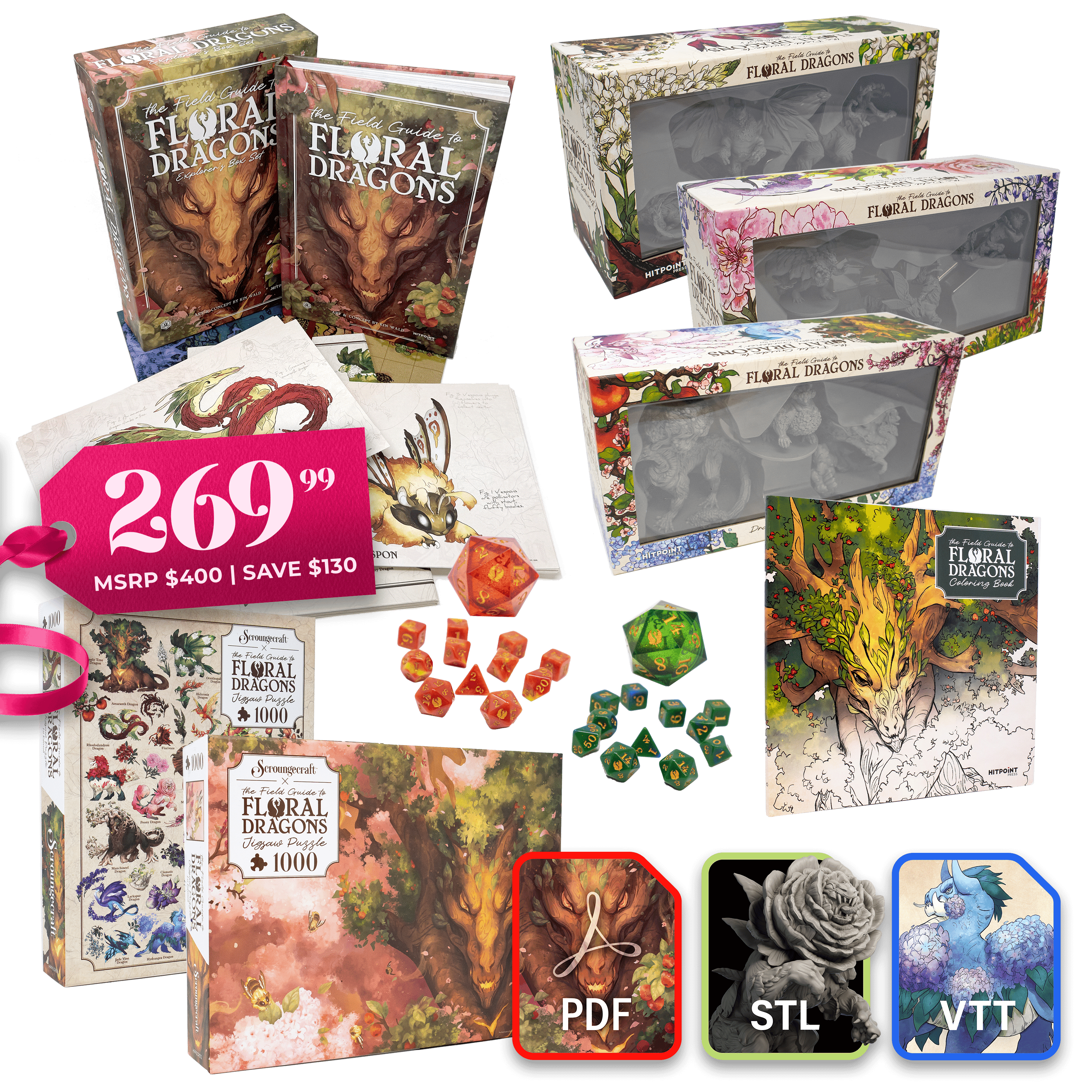 The Field Guide to Floral Dragons Bounty Bundle