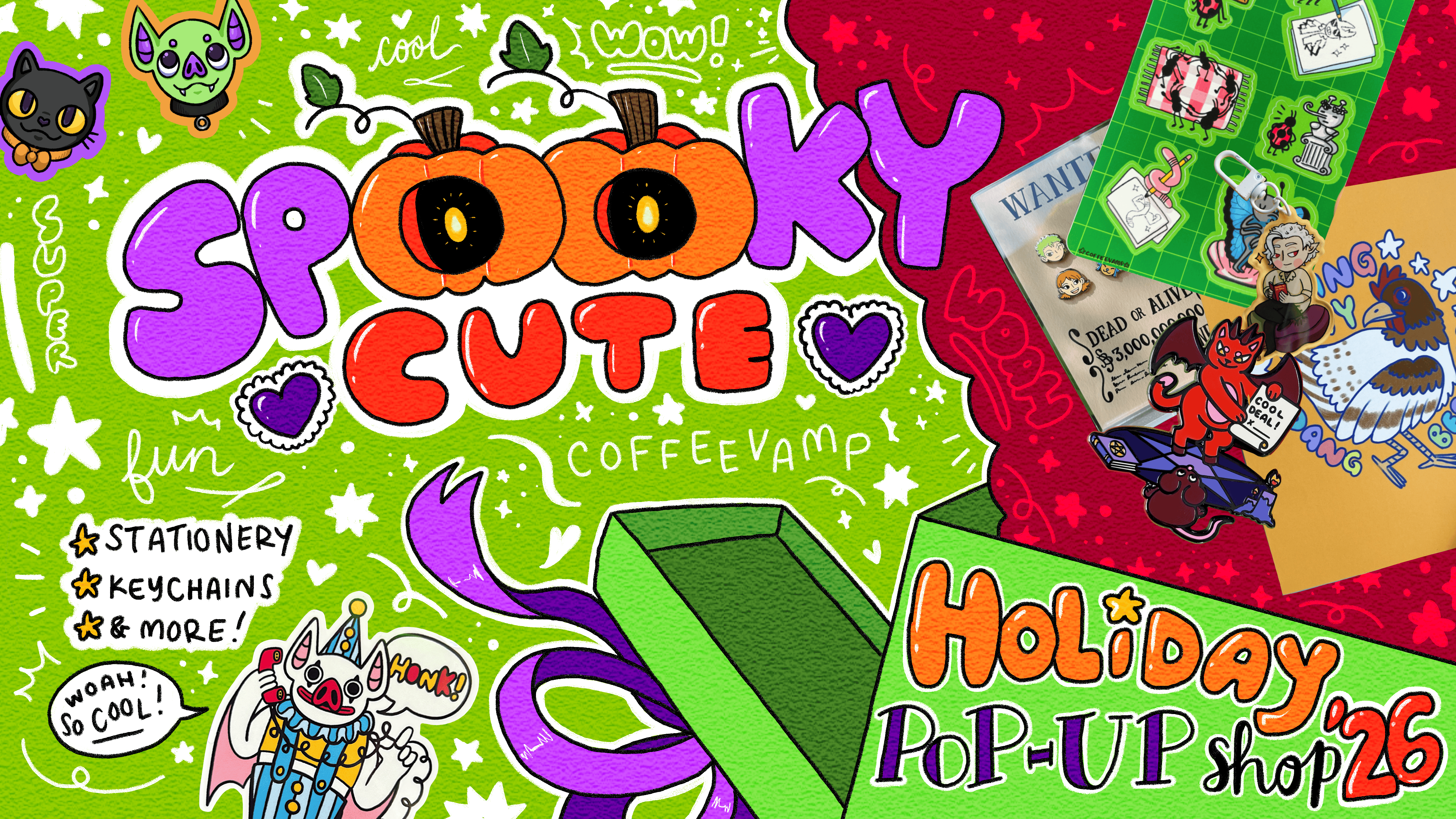 Spooky Cute Holiday Pop-Up '26 ★