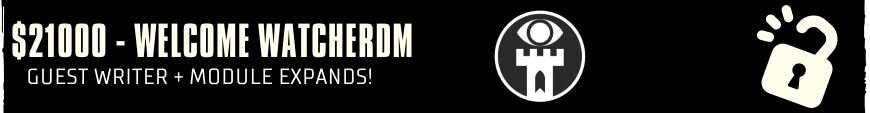Guest Writer! Welcome WatcherDM!