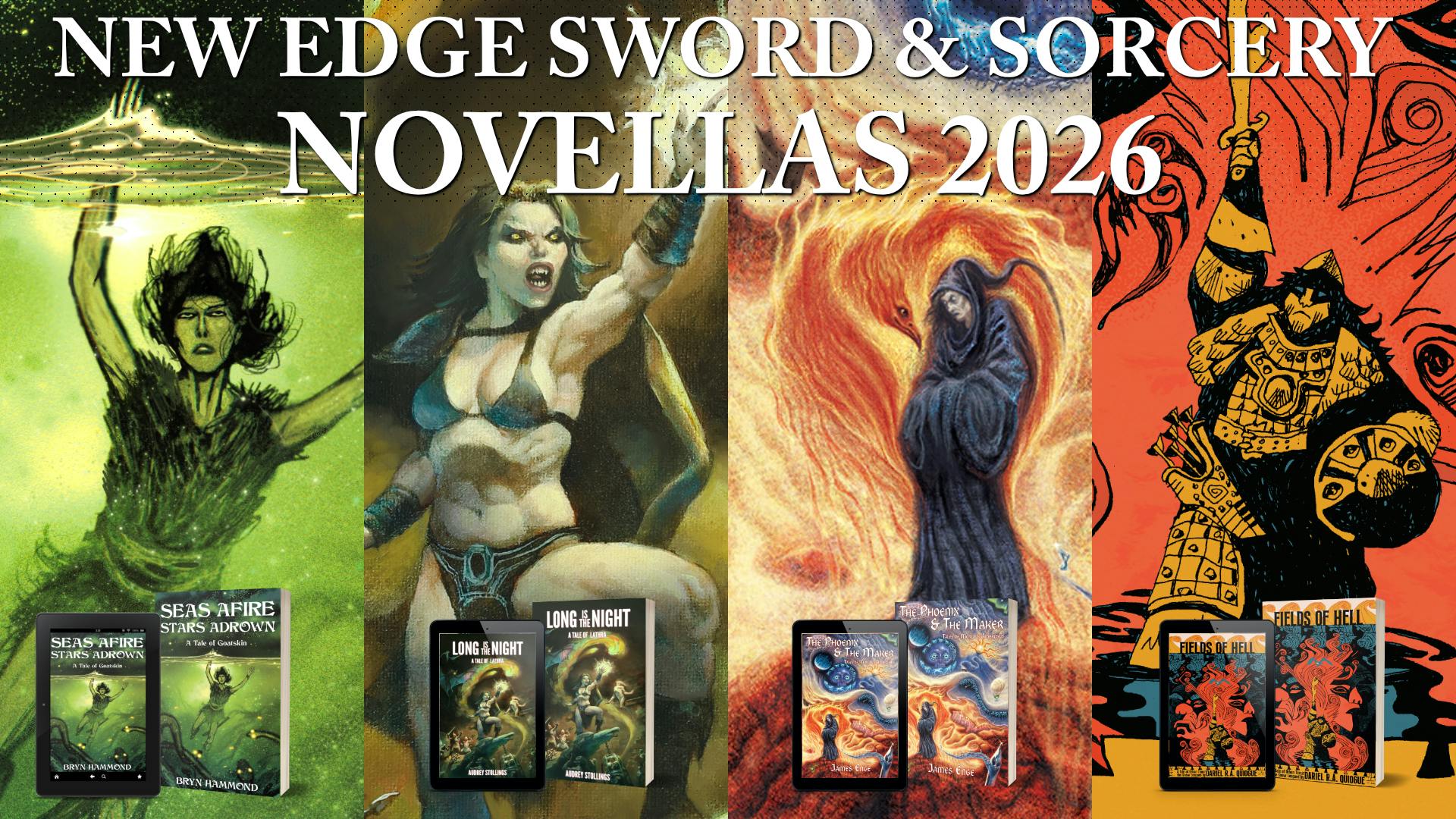 New Edge Sword & Sorcery Novellas 2026
