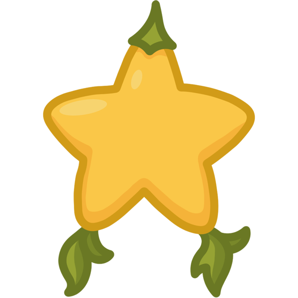 Starfruit 3 inch Sticker