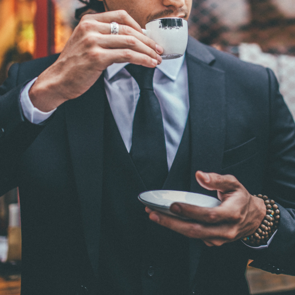 A polished gentleman, buttoned up in public, but in private, you might just incite him to lose control...