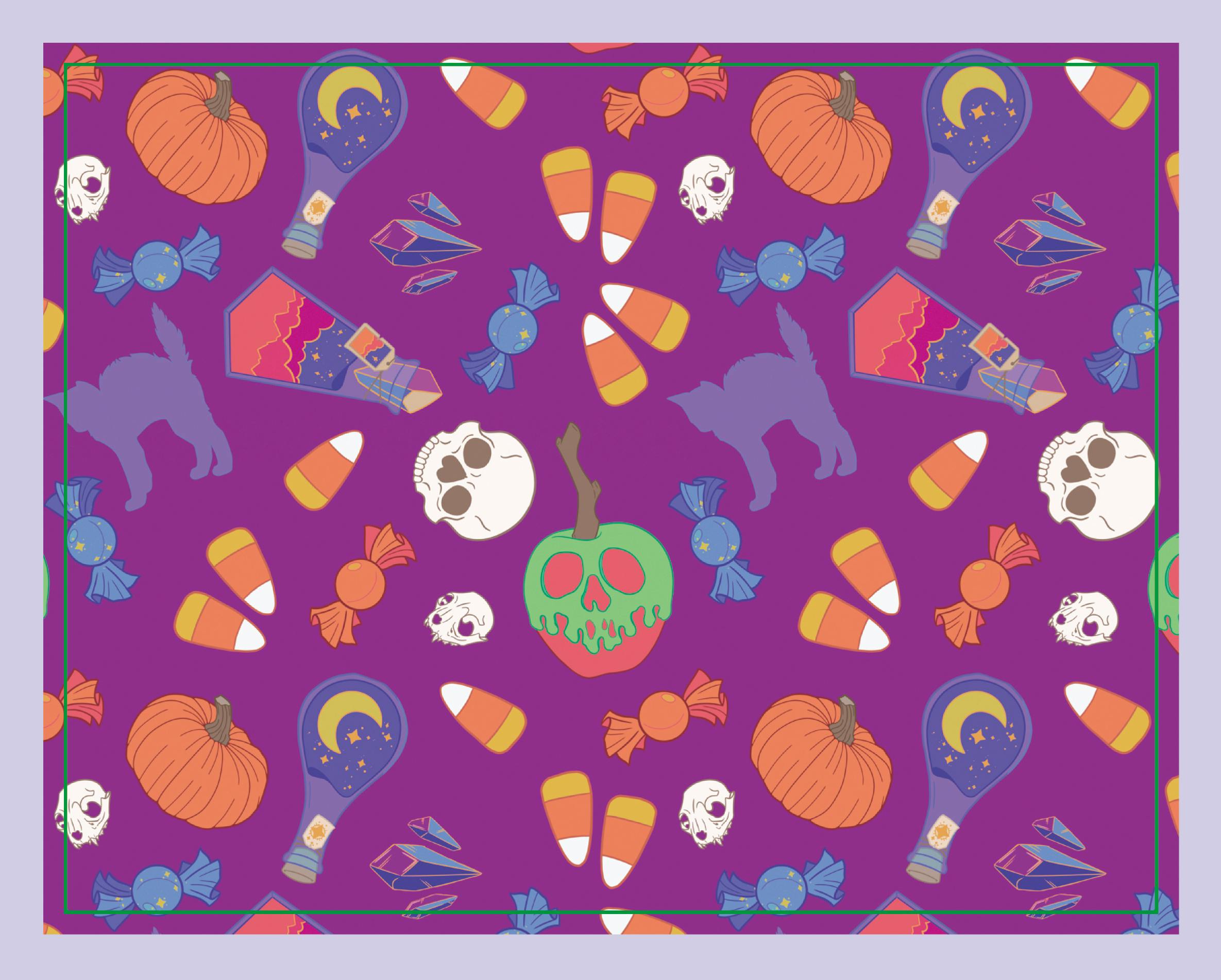 Canvas Pouch Halloween