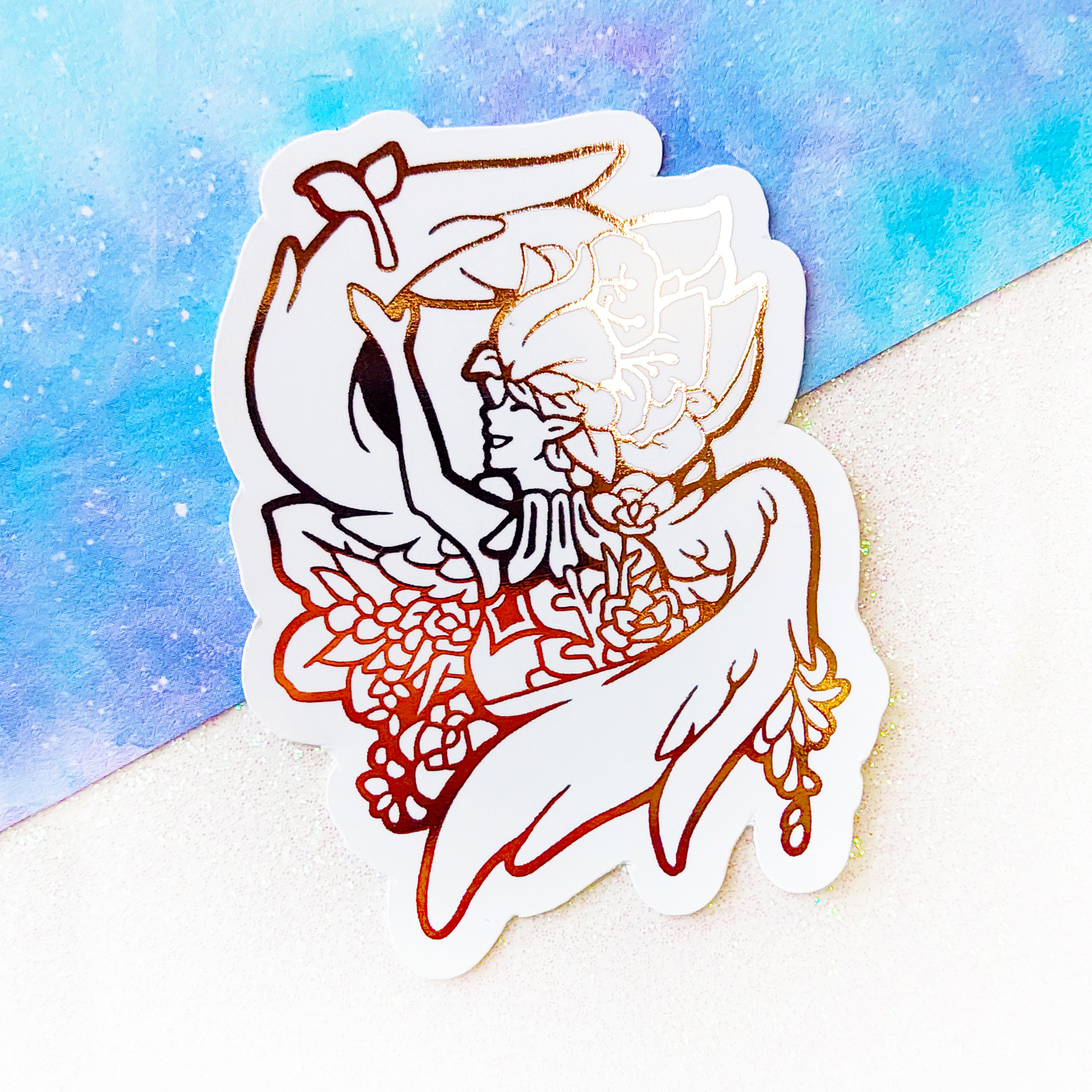"Angel of Nature" - Foil Sticker