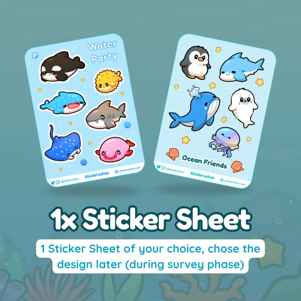 1x Sticker Sheet