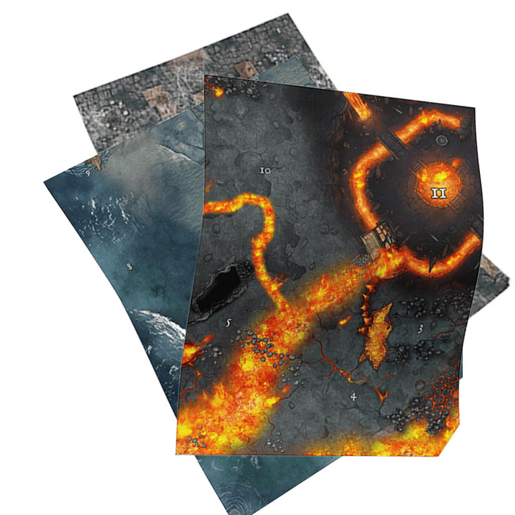 VTT Maps, Tokens, and Foundry Modules for the 3 Books