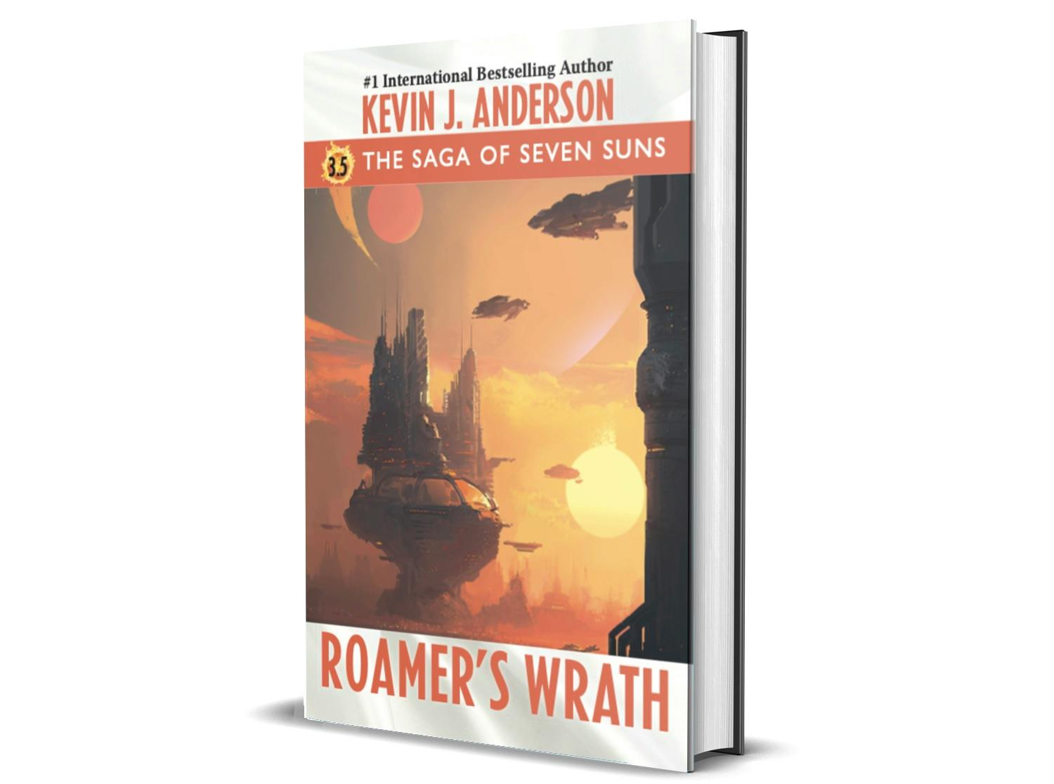 Roamer's Wrath, New Seven Suns book—hardcover