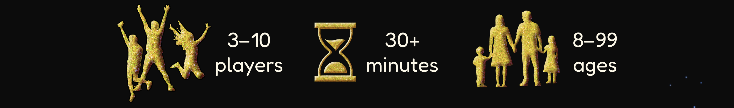 3–10 players, 30+ minutes, 8–99 ages
