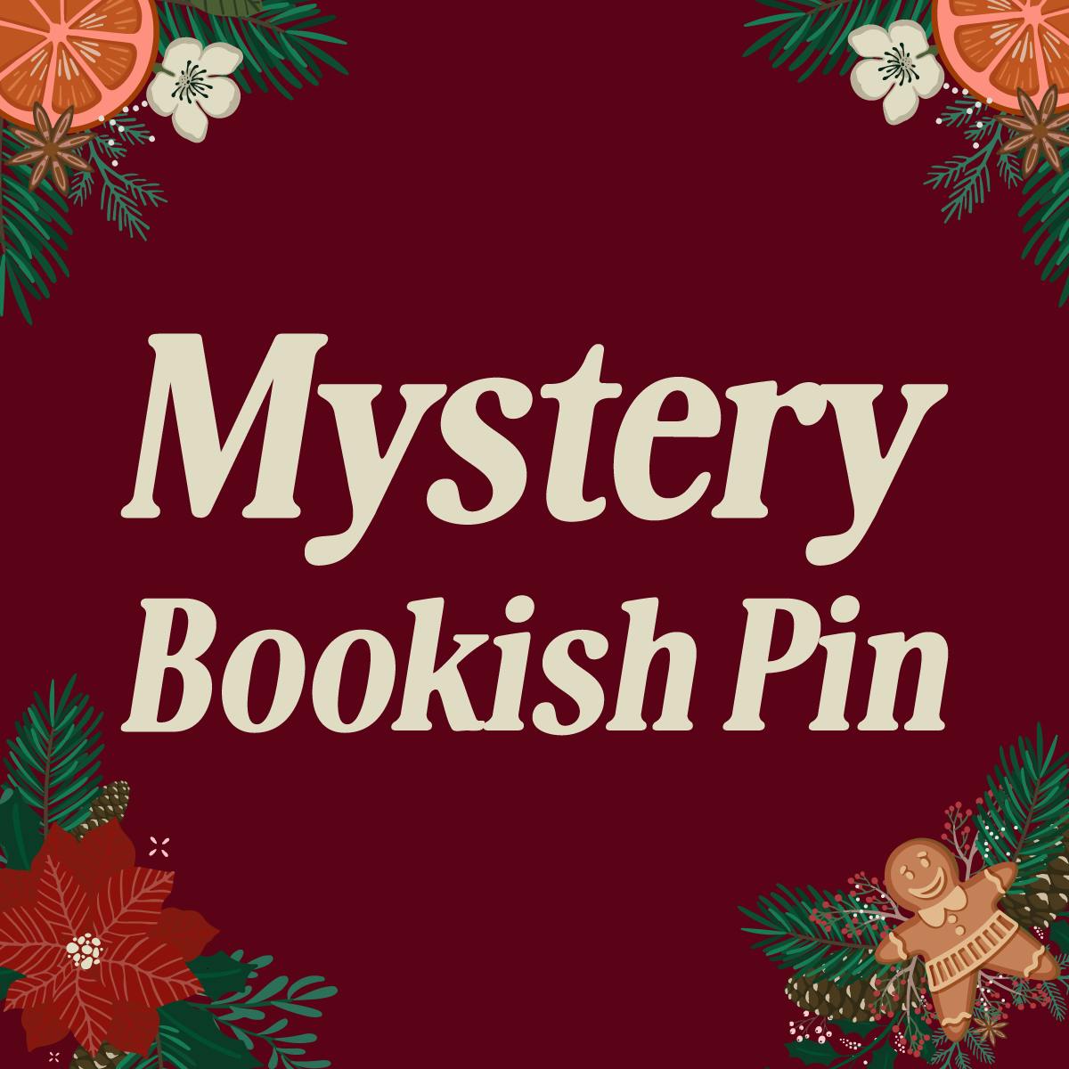 Mystery Bookish Pin
