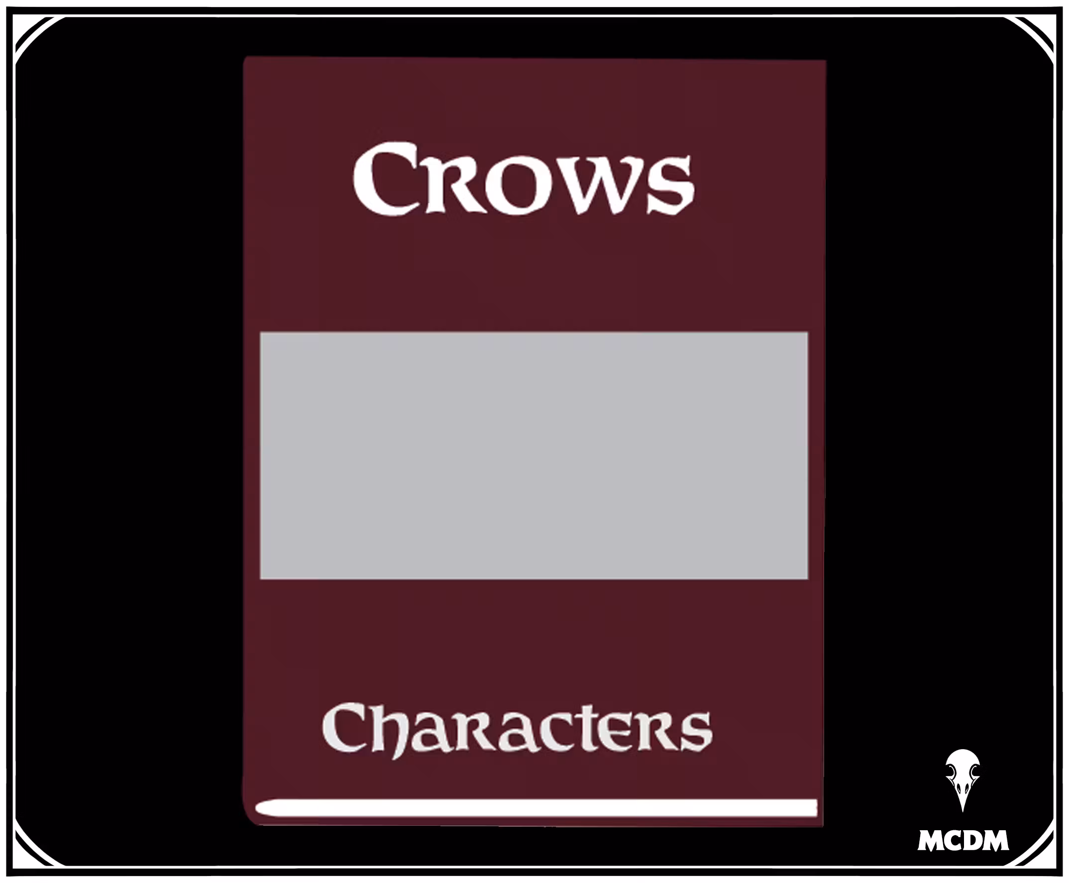 Characters Book - Softcover