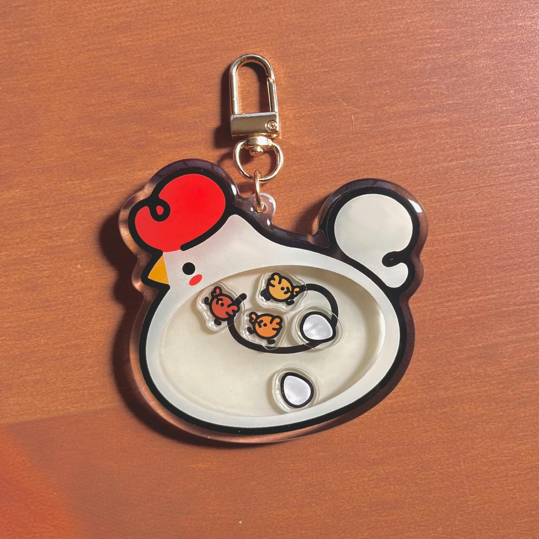 Mama Chook Shaker Charm