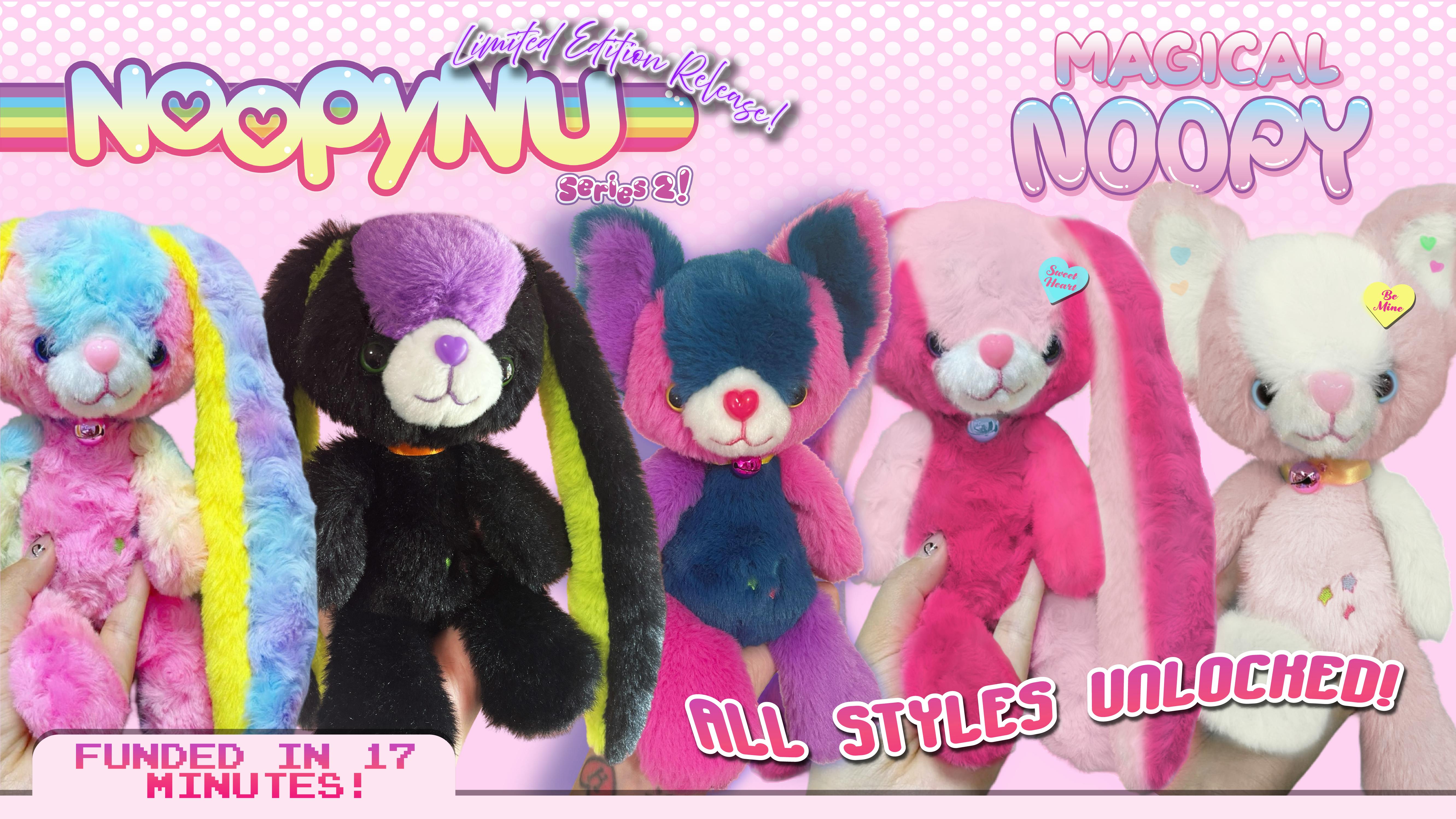 S2 Noeul ぬいぐるみ MAGENTA Magical NoopyNu Series 2 - Rue & Friends - FULLY FUNDED! - BackerKit