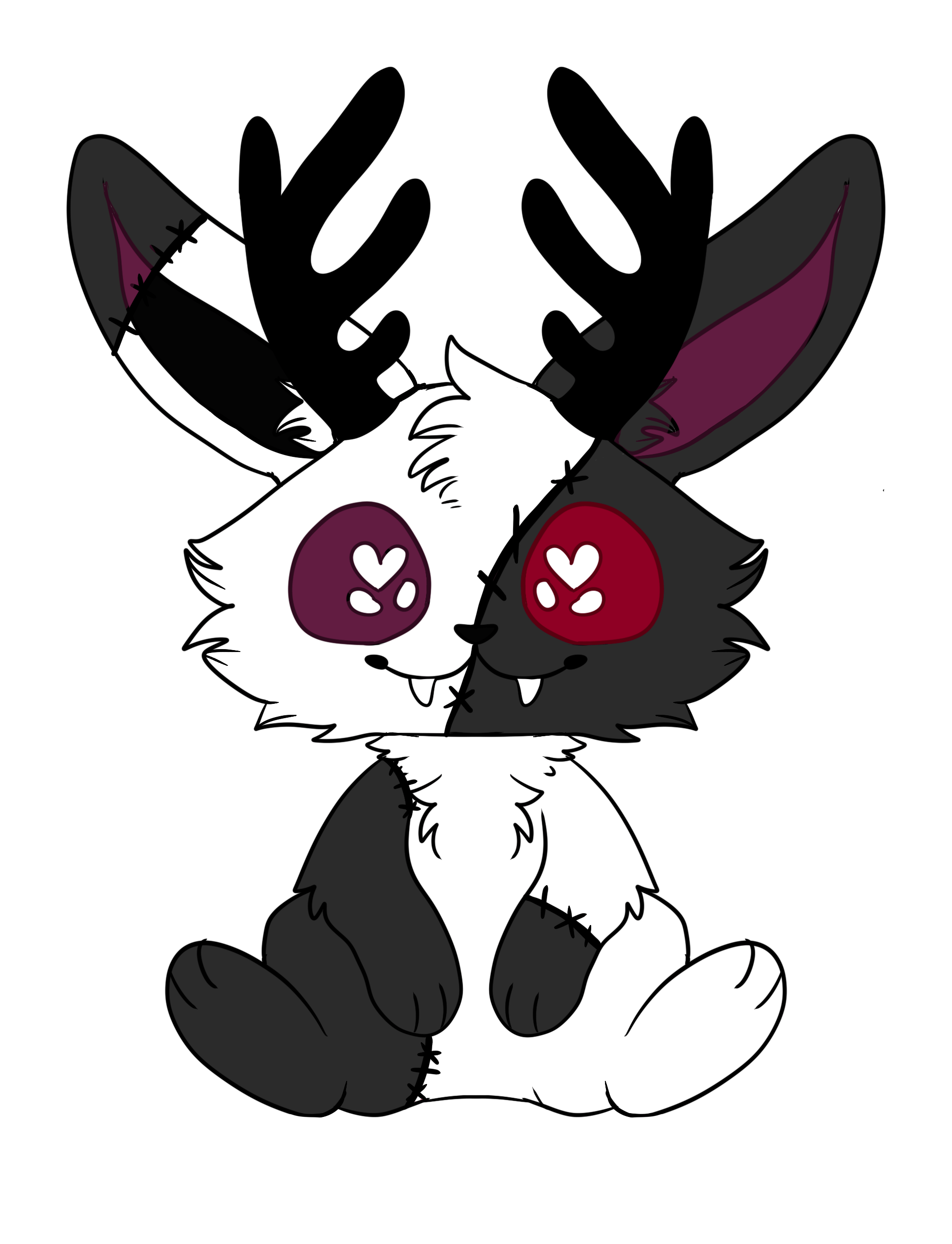 One Jackalope Plushie