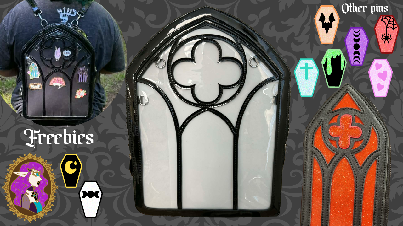 Cathedral and Coffin Ita BackPack