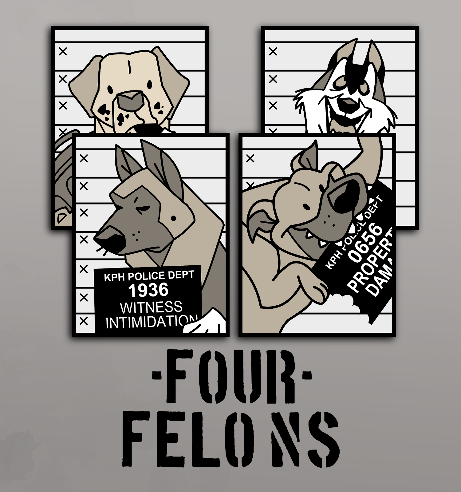FOUR FELONS