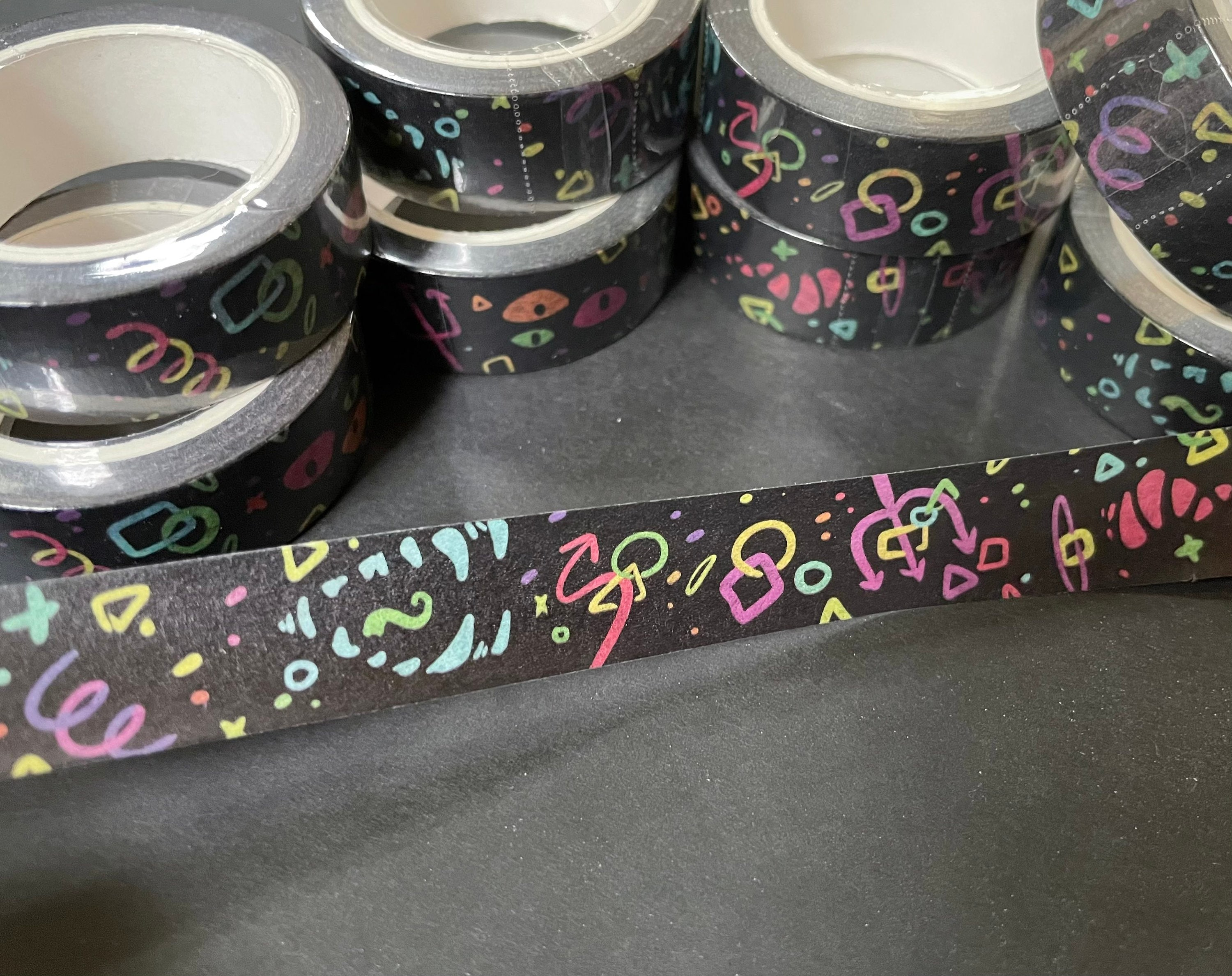Arcade hell washi tape