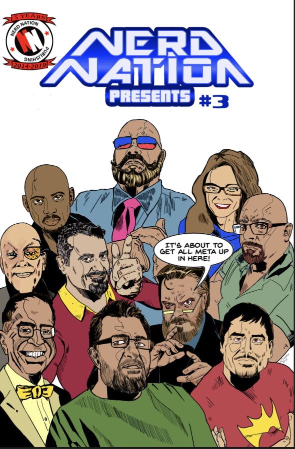 NERD NATION PRESENTS # 3 print