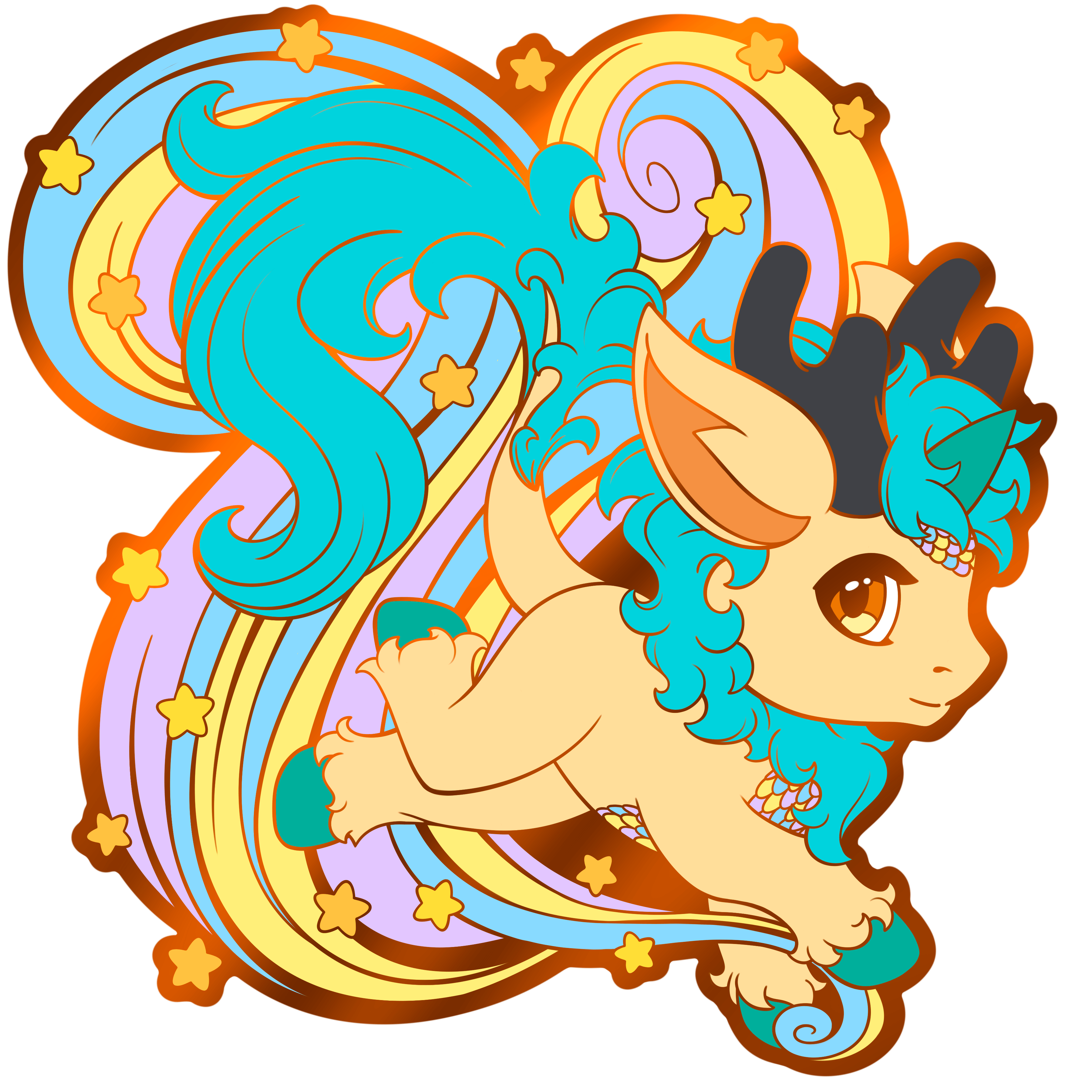 Sweet Snuggle Dreamers Enamel Pin - Kaleido