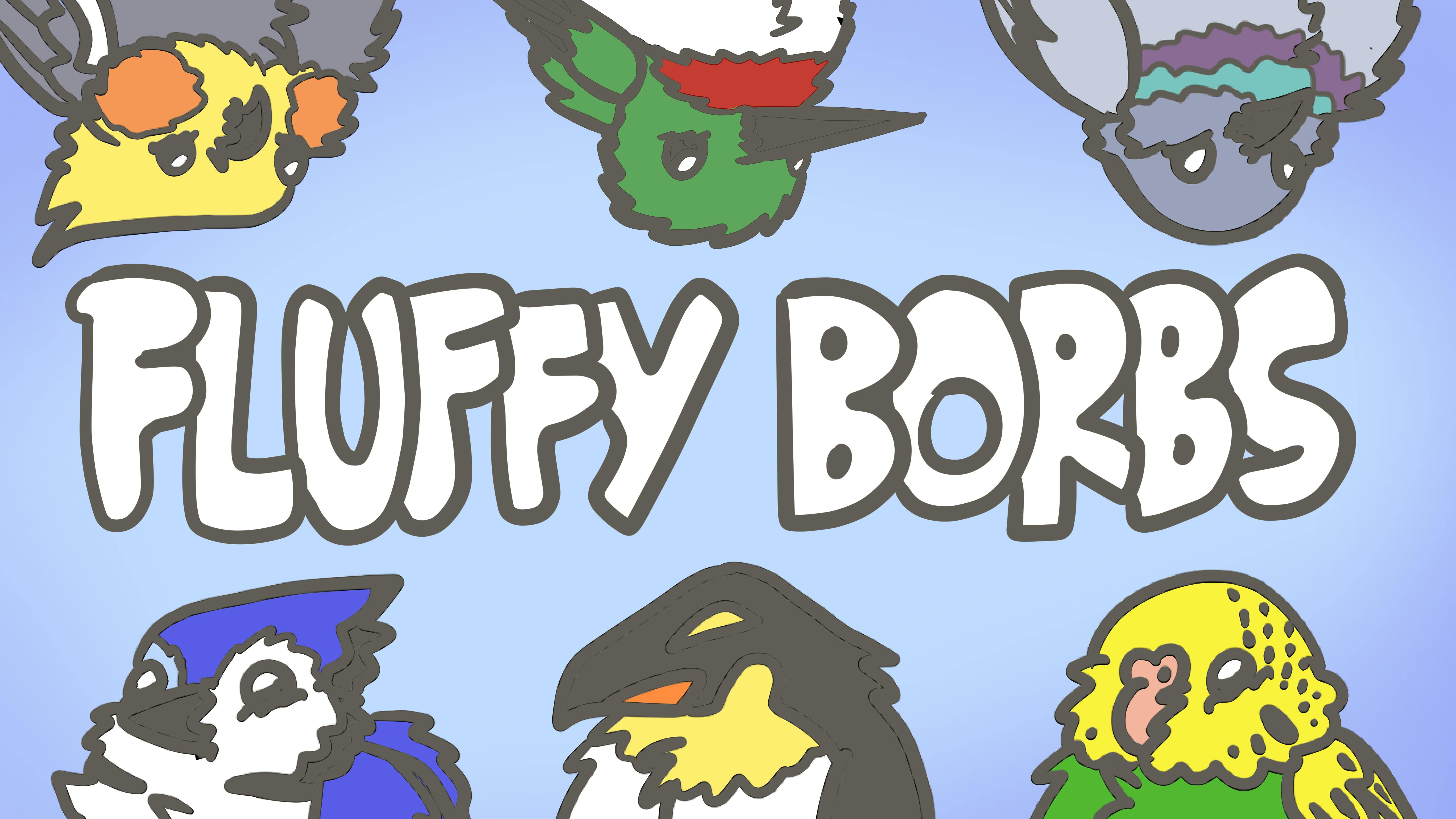 Fluffy Borbs - Enamel Pins and more!