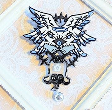 Blue Angel Bells Pin