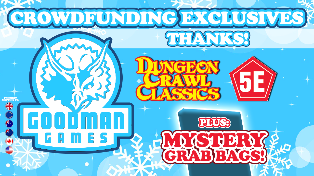 DCC+5E Crowdfunding Exclusives & Mystery Gifts!