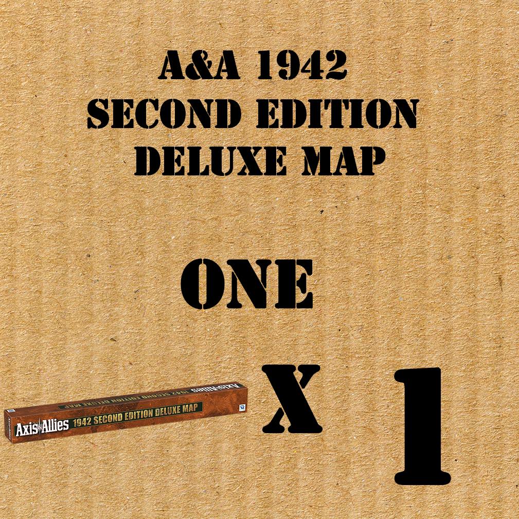 RETAILERS ONLY  Case: Axis & Allies 1942 Second Edition Deluxe Map