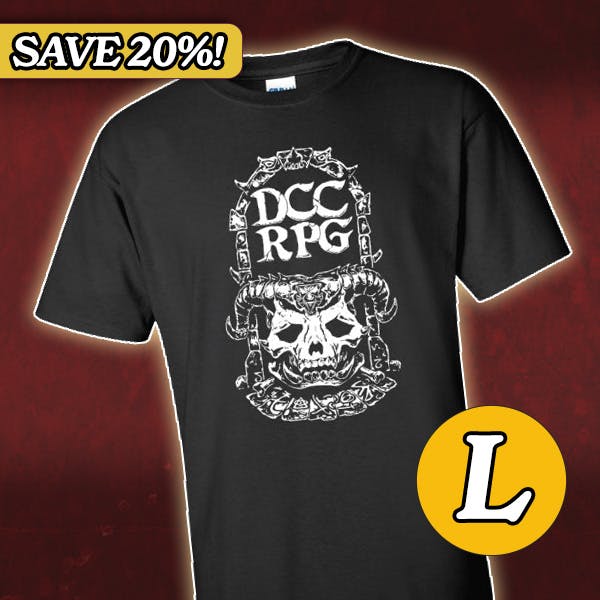 DCC Demon Skull T-Shirt (size Large)