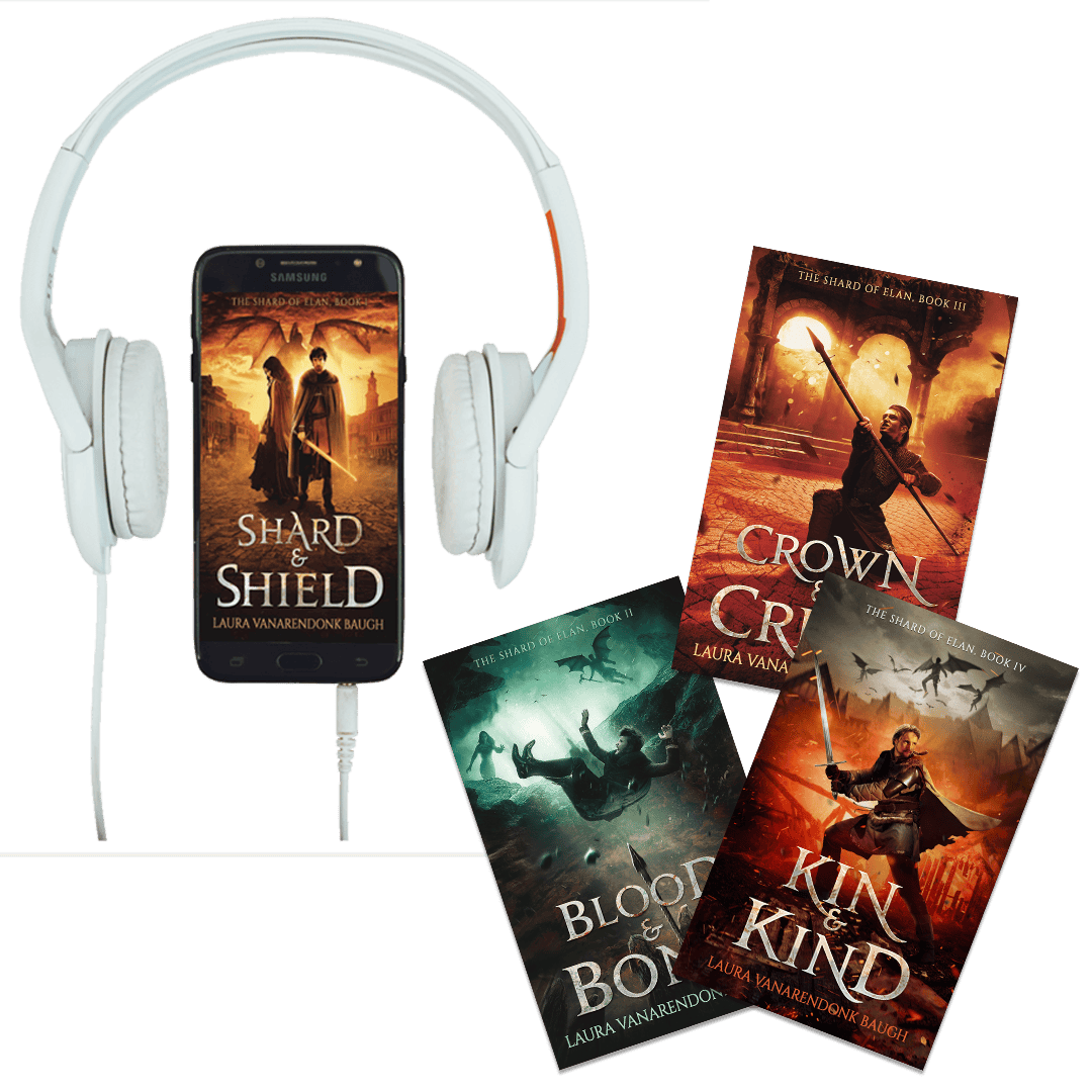 The Shard of Elan series in audio and ebook